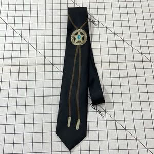 Wild Ties western sherriff's badge tie